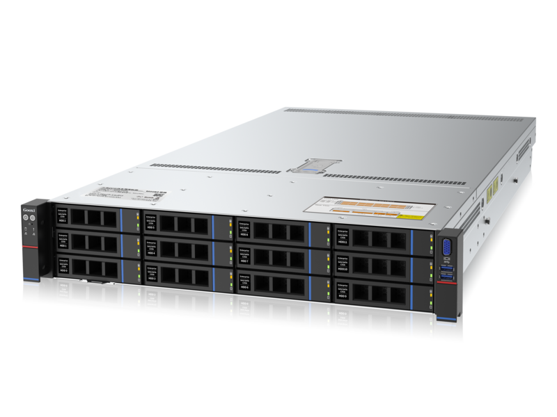 Серверная платформа серверная платформа/ Gooxi SL201-D12R-G3 2u 12bays server , based on Ice lake 2xPCIe 4.0x16; 4xPCIe 4.0x8 2x 2.5" rear SAS/SATA 2x 2.5" rear NVMe 1300W 1+1 PSU EU power cables