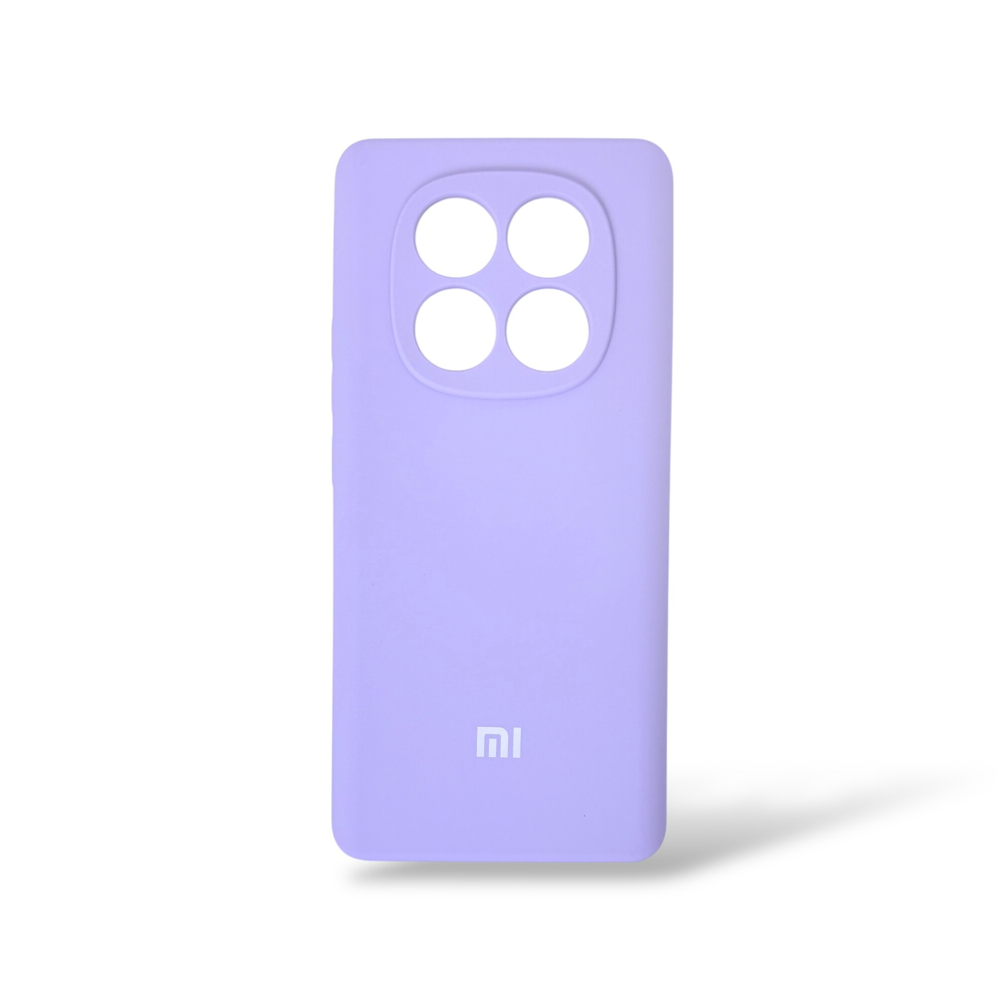 Силиконовый чехол с бархатной подкладкой для Xiaomi Redmi Note 14 Pro – премиум защита