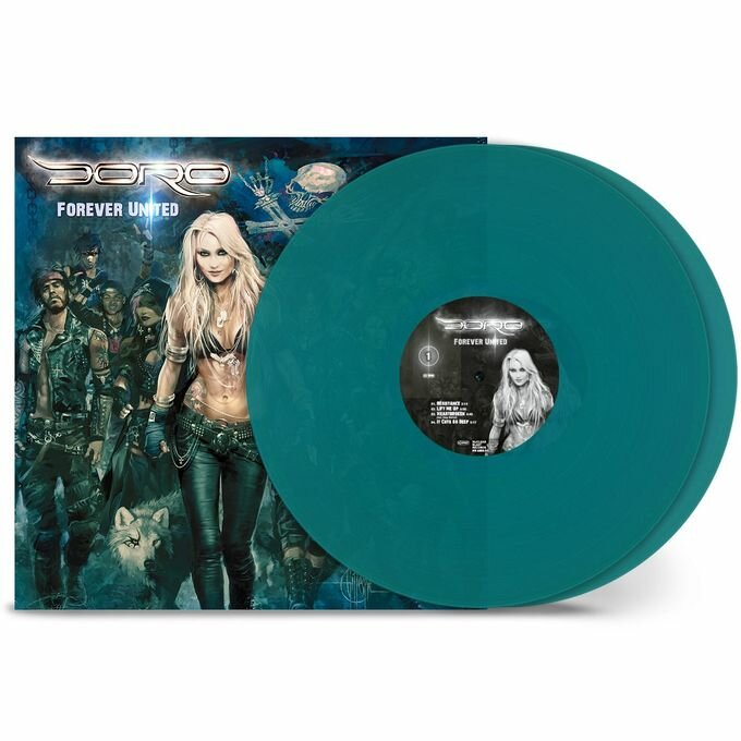 Doro - Forever United (coloured) (2LP) Nuclear Blast 2025 Transparent Green Vinyl Gatefold Виниловая пластинка