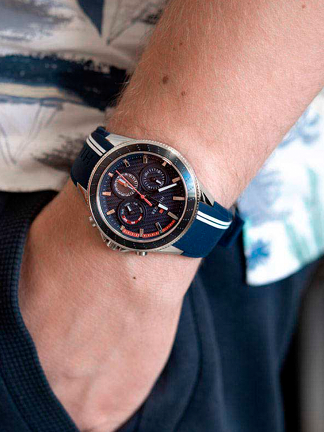 Наручные часы TOMMY HILFIGER, синий — фото 1