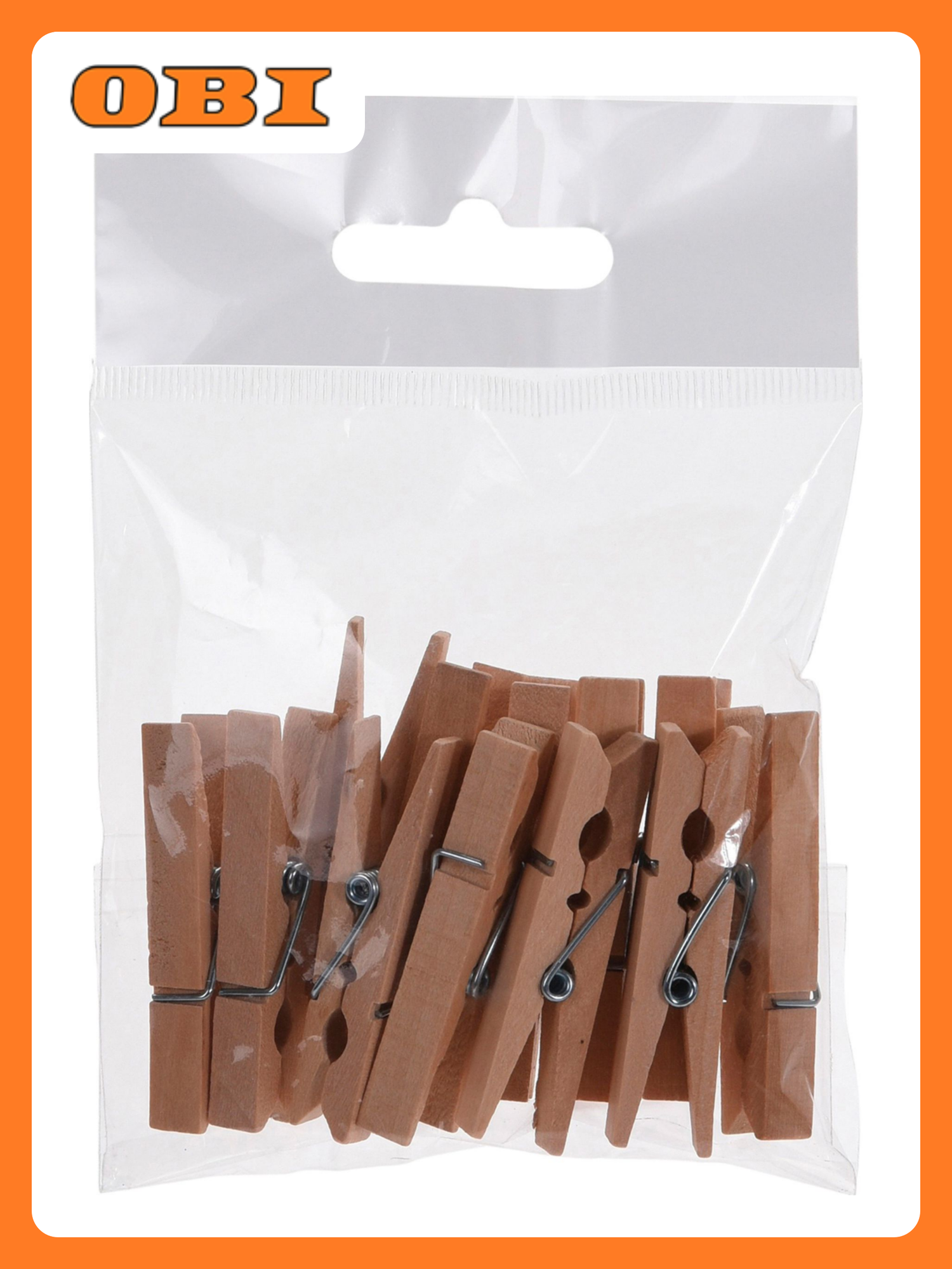 Набор прищепок 11x9 см 12 шт