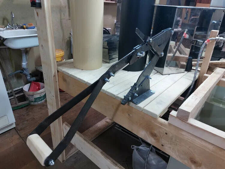 Щепокол с двойным рычагом модель 03 Черный — фото 1