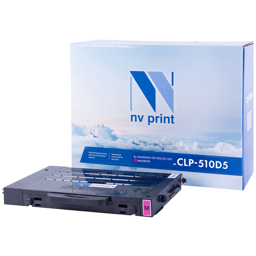 Картридж NV Print CLP-M510D5 для Samsung, 5000 стр, пурпурный