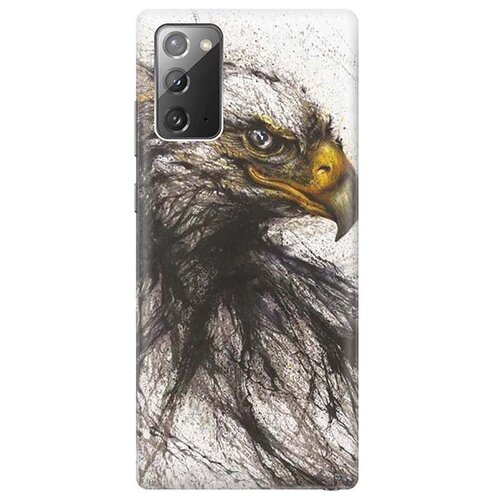 фото Чехол - накладка artcolor для samsung galaxy note 20 с принтом "ястреб" re:pa