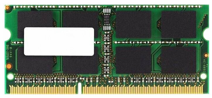 Оперативная память Foxline 4 ГБ DDR3 1600 МГц SODIMM CL11 FL1600D3S11S1-4GH