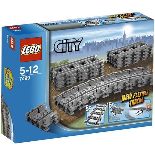 LEGO Bricks and More 7499 Гибкие и прямые рельсы