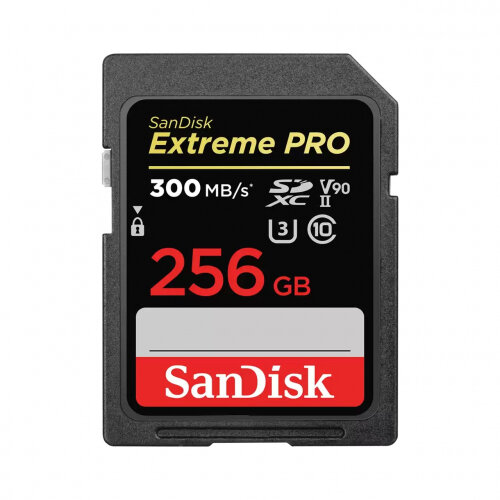 Карта памяти Sandisk 256Gb Extreme Pro SDXC UHS-II U3 (300/260 MB/s)