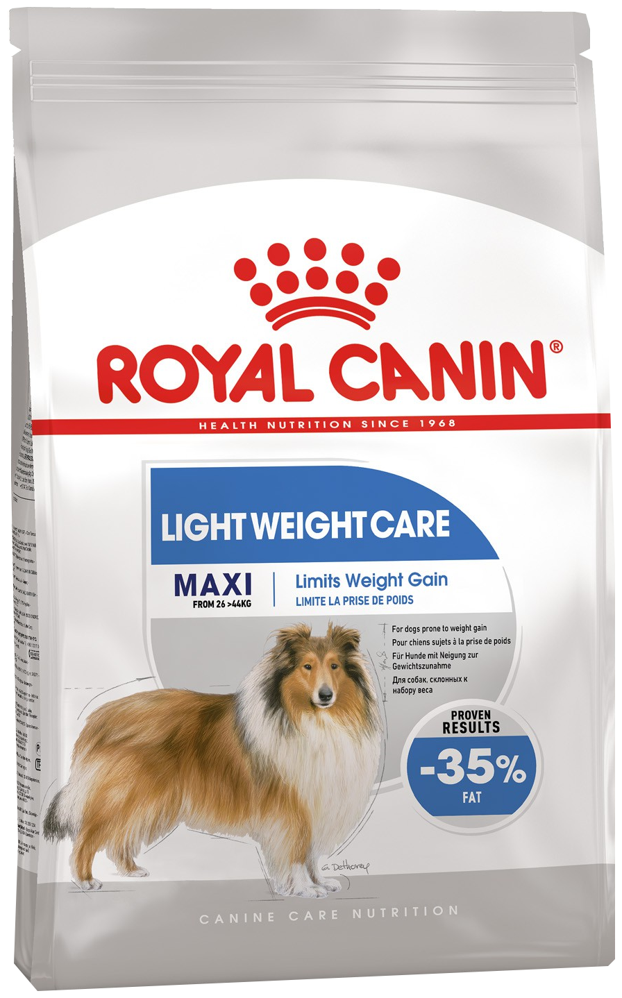 Сухой корм для собак Royal Canin при склонности к избыточному весу (для крупных пород) — цены на Яндекс.Маркете