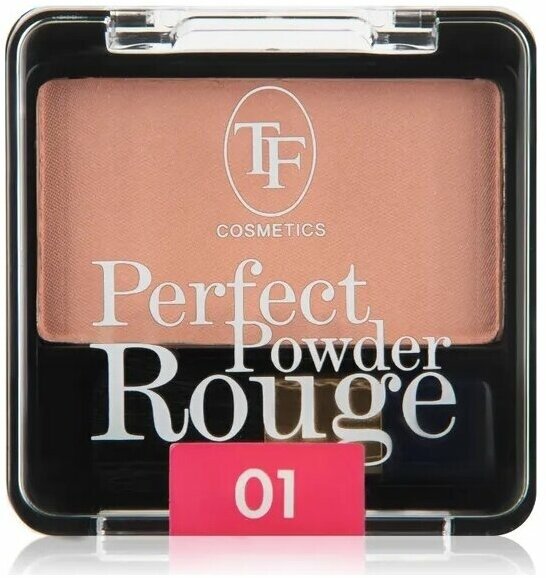 TF Румяна TF Perfect Powder Rouge, тон 01 розовые лепестки