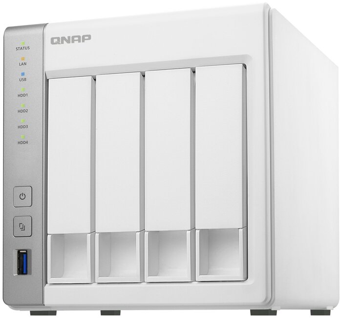 Сетевой накопитель (NAS) QNAP D4 — купить по выгодной цене на Яндекс.Маркете