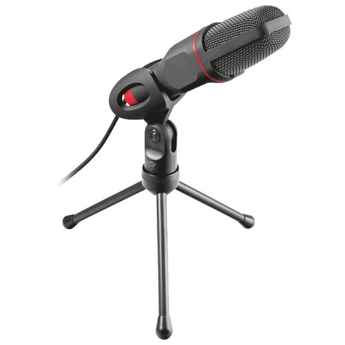 Микрофон Trust GXT 212 Mico, USB/mini jack 3.5mm, Streaming, PC/PS4/PS5, Black (23791)