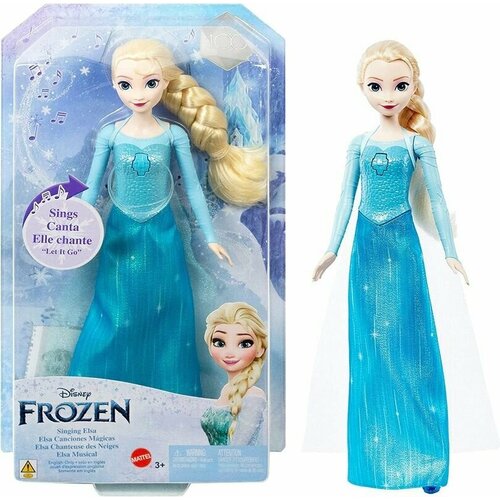 Кукла Mattel Disney Холодное сердце Принцесса Эльза (музыкальная)