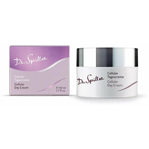 Dr. Spiller Дневной омолаживающий крем Cellular 50 мл (Cellular Day Cream) dr spiller купить dr spiller питательная маска с маслом зародышей пшеницы 50 мл wheat germ cream mask