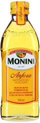 Monini масло оливковое рафинированное Anfora, стеклянная бутылка, 0.5 л