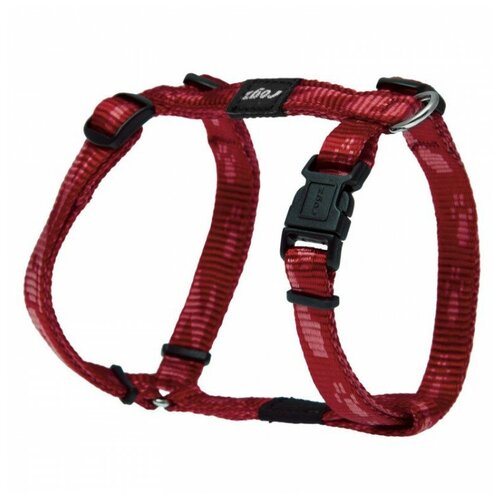 Шлейка для собак ROGZ Alpinist S-11мм (Красный SJ21C) 23 -37 см