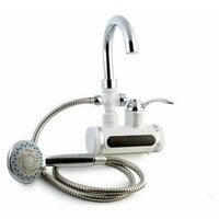 Водонагреватель проточный электрический, кран-водонагреватель с душем
