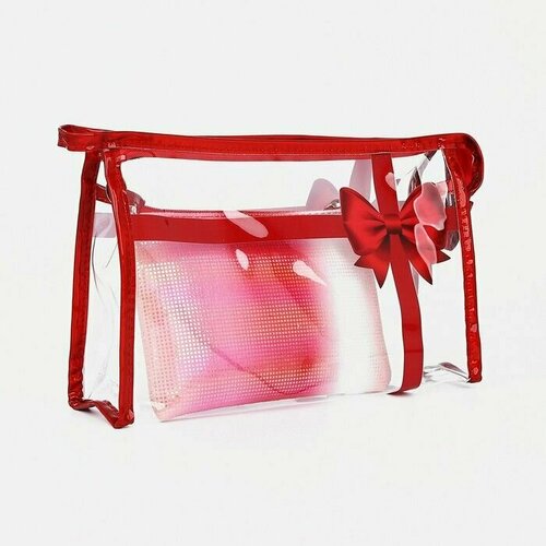 фото Комплект косметичек бесцветный нет бренда