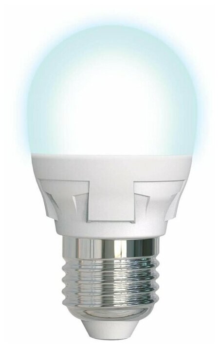 Лампа светодиодная Uniel UL-00004301, E27, G45, 7Вт, 4000 К
