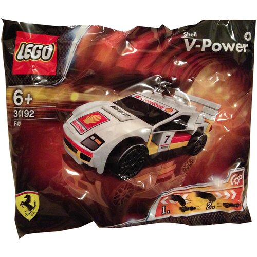 конструктор lego racers 30191 тягач феррари скудериа 41 дет Конструктор LEGO Racers 30192 Феррари F40, 48 дет.