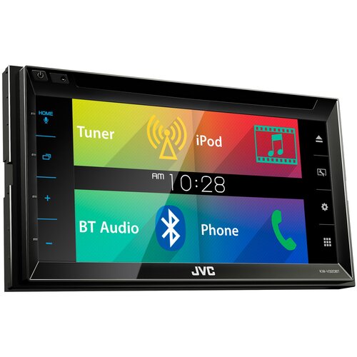 Автомагнитола JVC KW-V320BT, черная