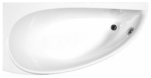 Ванна RAVAK Avocado 160, акрил, угловая, глянцевое покрытие, белый