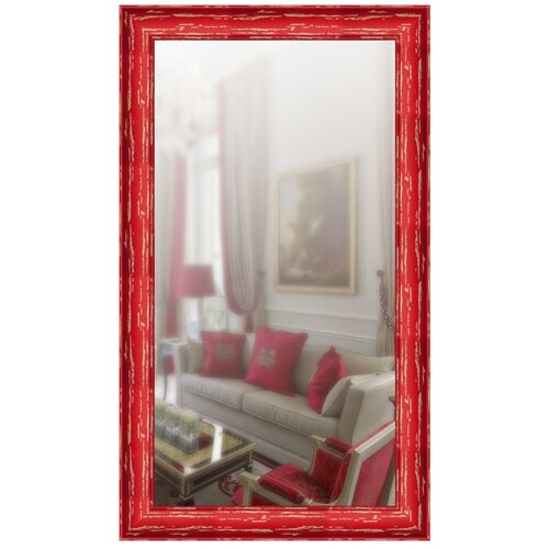 фото Зеркало в широкой раме 40 x 70 см, модель p045072 аурита