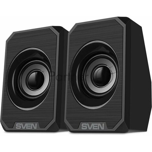 Колонки чёрные Sven 180 (2x3W, USB)