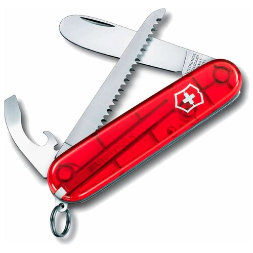 Набор с мультитулом VICTORINOX My First красный полупрозрачный набор с мультитулом victorinox 4 1854 серебристый