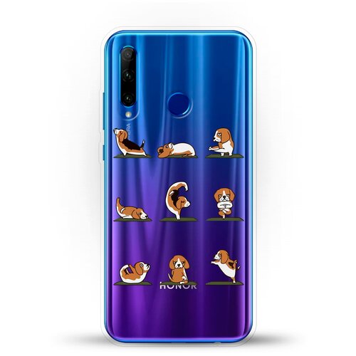 фото Силиконовый чехол зарядка от биглей на honor 10i andy & paul