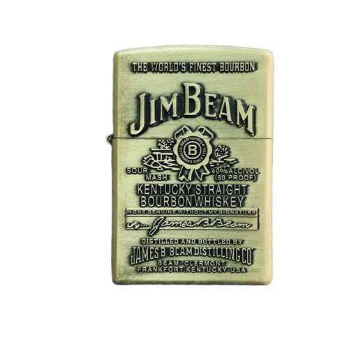 Зажигалка газовая Jim Beam, цвет бронзовый подарочная зажигалка газовая jim beam бронзовый