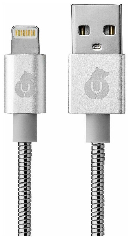 uBear MFI Lightning USB Cable DC06SL01-L silver кабель usb-a to lightning