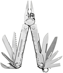 Мультитул LEATHERMAN Rebar (831557) с чехлом серебристый