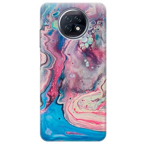 фото Ультратонкий силиконовый чехол-накладка для xiaomi redmi note 9t с принтом gosso