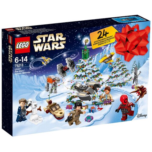 конструктор lego новогодний календарь мстители 76196 LEGO Star Wars 75213 Новогодний календарь, 307 дет.