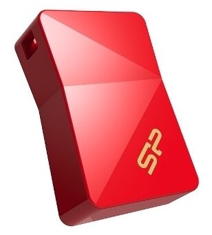 Silicon Power Флешка USB 8Gb Silicon Power Jewel J08 SP008GBUF3J08V1R красный