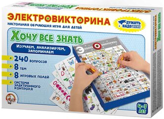 Игра Электровикторина. "Хочу все знать"