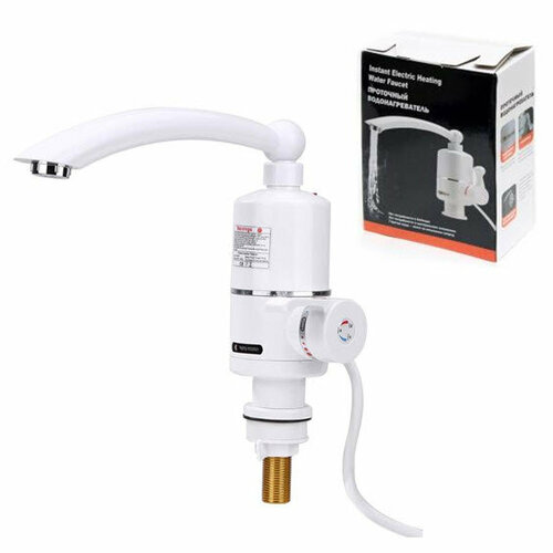 Водонагреватель электрический мощный Смеситель в ванную комнату Проточный кран Быстрый нагрев воды 146600₽