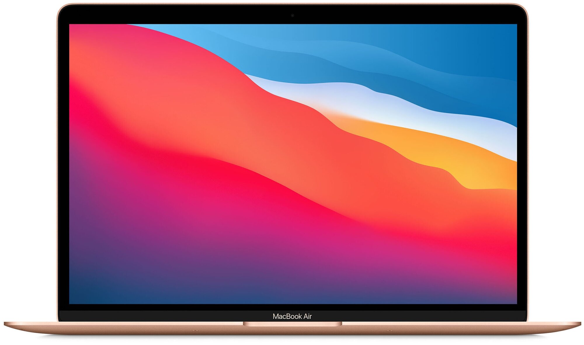 Ноутбук Apple MacBook Air M1/16Gb/SSD512Gb/Apple Graphics 7-core/13.3/IPS (2560x1600)/Mac OS/gold/WiFi/BT/Cam