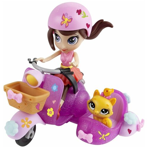 Игровой набор Littlest Pet Shop Блайс на скутере A8230