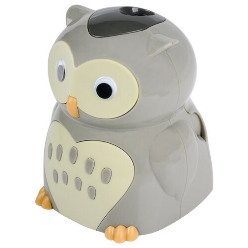 фото Точилка электрическая детская berlingo "owl" 1 отверстие, с контейнером, картон. упаковка berlingo_