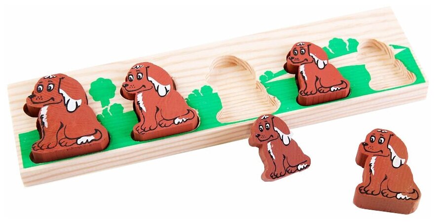 Доска-вкладыш "Собачка БМ" Томик