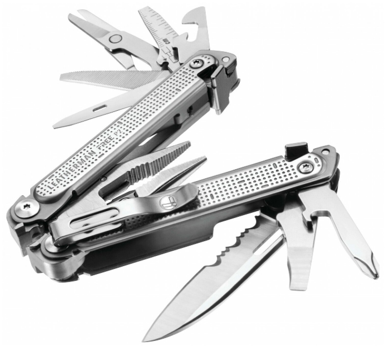 Мультитул Leatherman Free P2 (832638) 100мм 19функций серебристый - фото №3