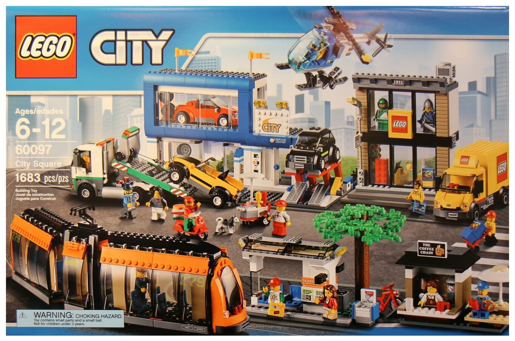 Lego Конструктор LEGO City 60097 Городская площадь