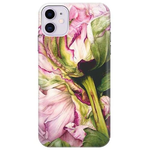 фото Чехол - накладка artcolor для apple iphone 11 с принтом "нежность цветка" re:pa