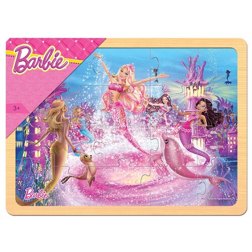 Step puzzle Mattel Барби (89146), 20 дет.