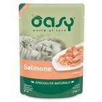 Влажный корм для кошек Oasy Specialita Naturale, с лососем - изображение