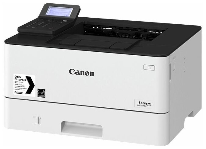 Принтер лазерный Canon i-SENSYS LBP214dw, ч/б, A4, белый/черный