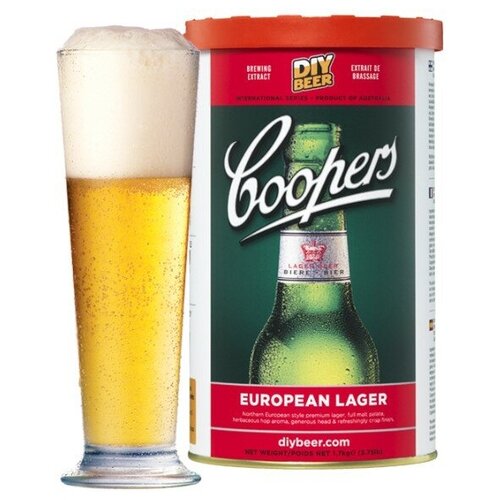 Солодовый экстракт Coopers European Lager, 1.7 кг