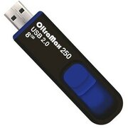 Флешка OltraMax 250, 8 Гб, USB2.0, чт до 15 Мб/с, зап до 8 Мб/с, синяя