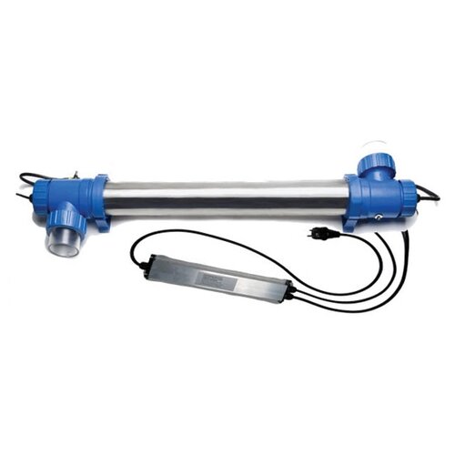 Ультрафиолетовая установка для дезинфекции воды Blue Lagoon UV-C Tech 150000 L Amalgam, подключения DN 63/DN 50/1 1/2